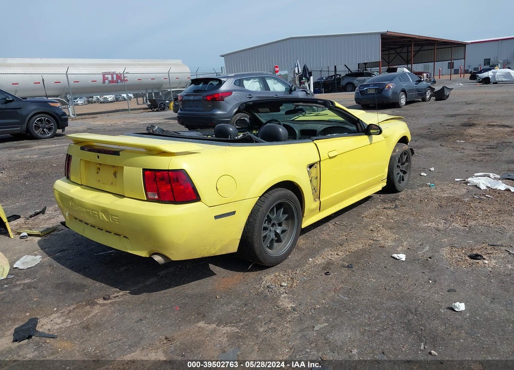 2003 FORD MUSTANG GT VIN: 1FAFP45X13F353440