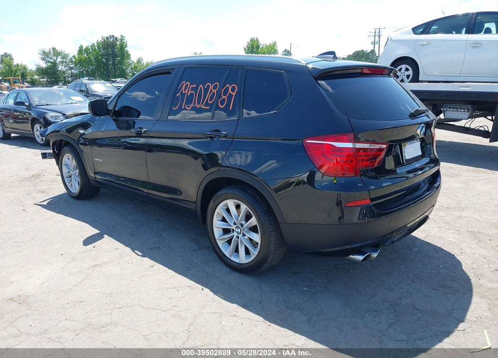 2014 BMW X3 XDRIVE28I VIN: 5UXWX9C5XE0D11607