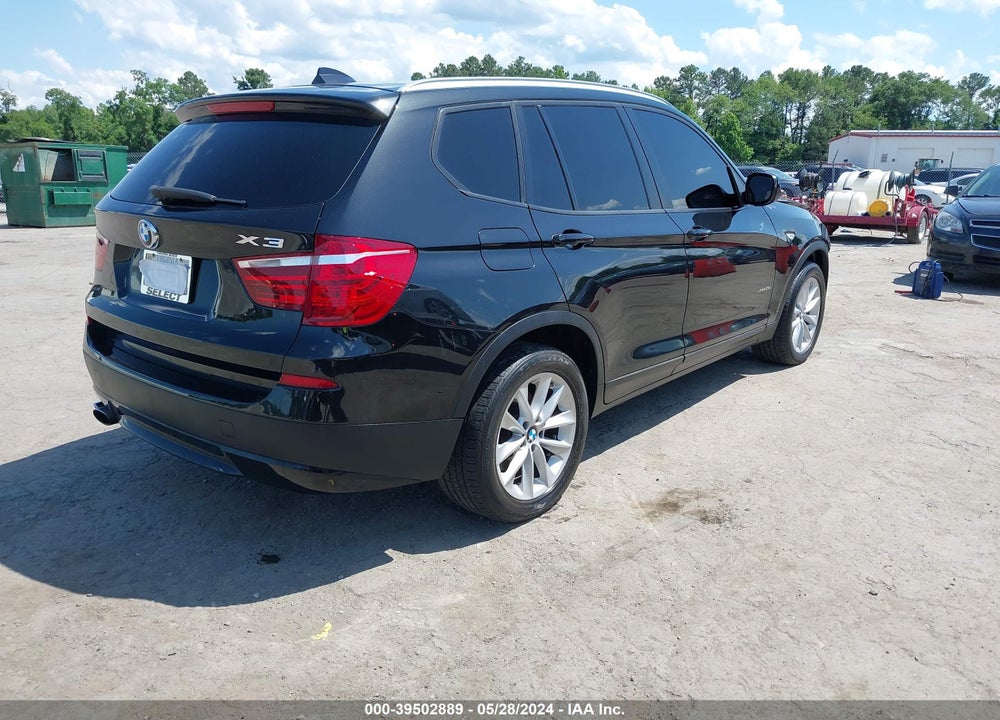 2014 BMW X3 XDRIVE28I VIN: 5UXWX9C5XE0D11607