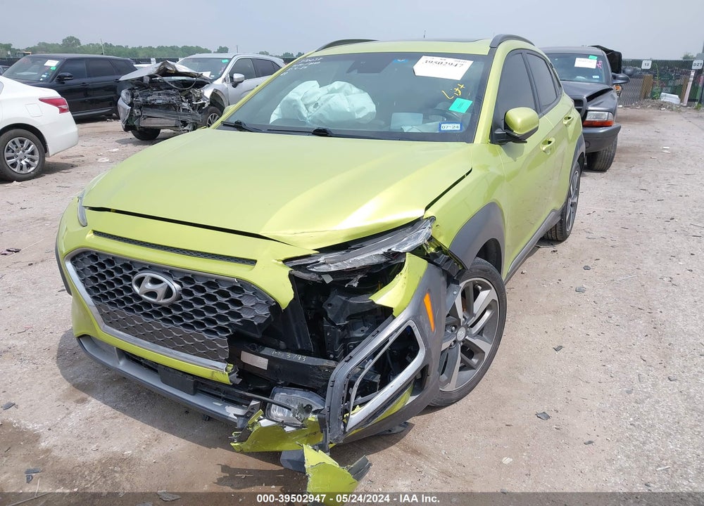 2019 HYUNDAI KONA ULTIMATE VIN: KM8K53A56KU381558