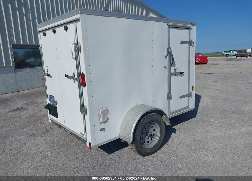 2018 BIG TEX UTILITY CARGO TRAILER VIN: 5NHUNS016JU120402