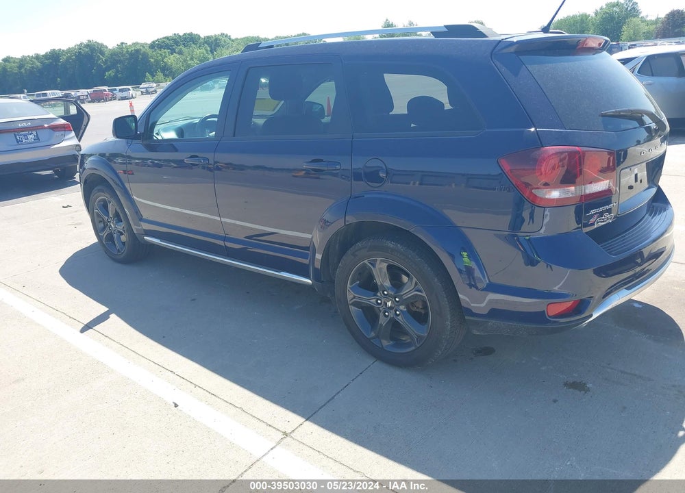 2018 DODGE JOURNEY CROSSROAD AWD VIN: 3C4PDDGG2JT257694