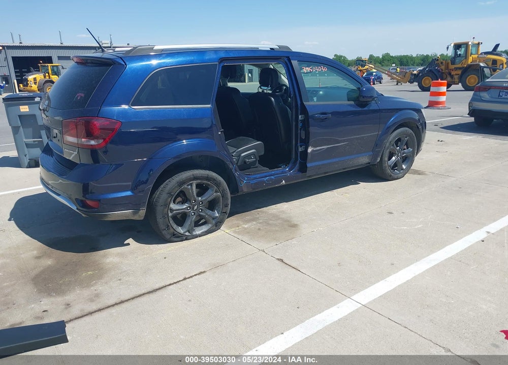 2018 DODGE JOURNEY CROSSROAD AWD VIN: 3C4PDDGG2JT257694
