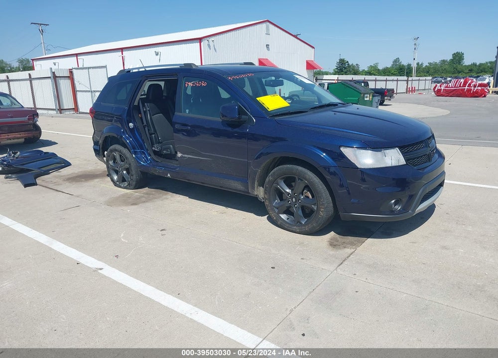2018 DODGE JOURNEY CROSSROAD AWD VIN: 3C4PDDGG2JT257694