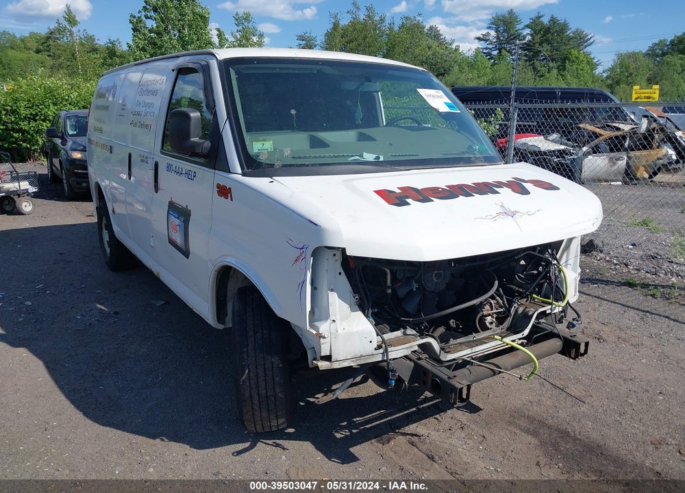 2016 GMC SAVANA 2500 WORK VAN VIN: 1GTW7AFF6G1901787