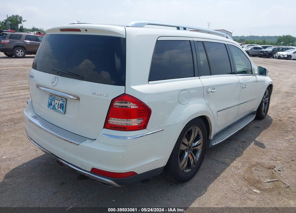 2011 MERCEDES-BENZ GL 450 4MATIC VIN: 4JGBF7BE9BA712959