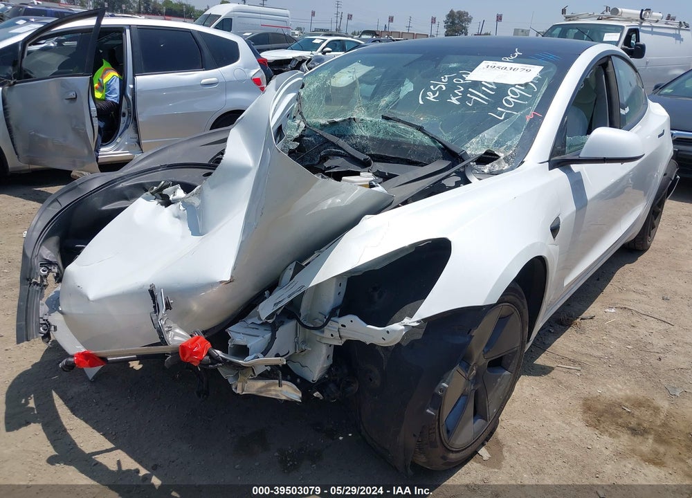 2023 TESLA MODEL 3 REAR-WHEEL DRIVE VIN: 5YJ3E1EA4PF499516