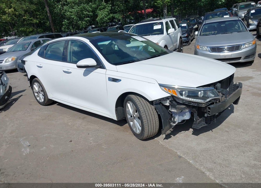 2016 KIA OPTIMA EX VIN: 5XXGU4L3XGG006347