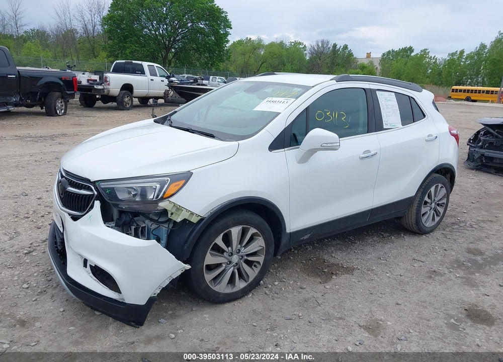 2017 BUICK ENCORE PREFERRED VIN: KL4CJASB3HB037133