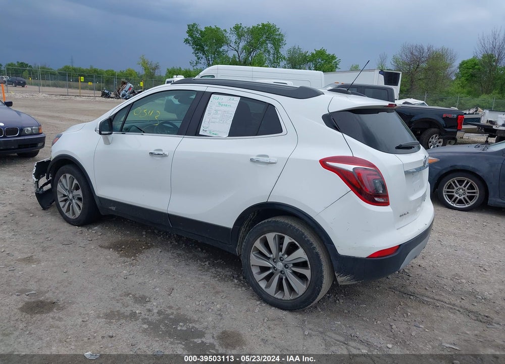 2017 BUICK ENCORE PREFERRED VIN: KL4CJASB3HB037133