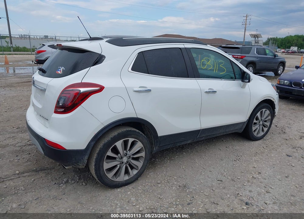 2017 BUICK ENCORE PREFERRED VIN: KL4CJASB3HB037133