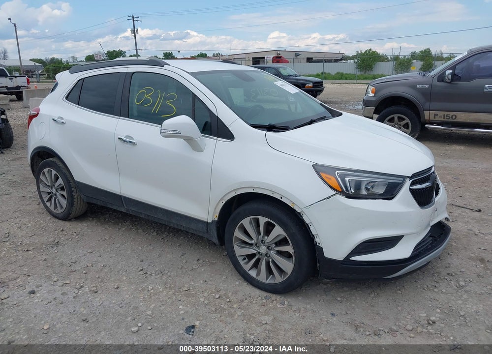 2017 BUICK ENCORE PREFERRED VIN: KL4CJASB3HB037133