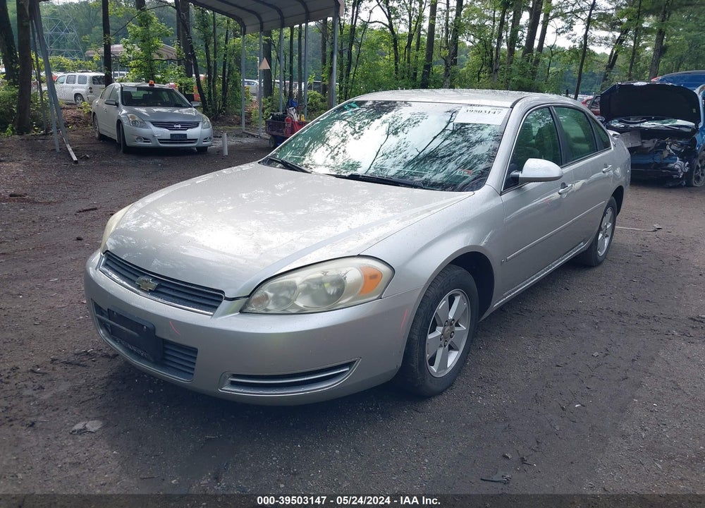 2006 CHEVROLET IMPALA LT VIN: 2G1WT58KX69104300