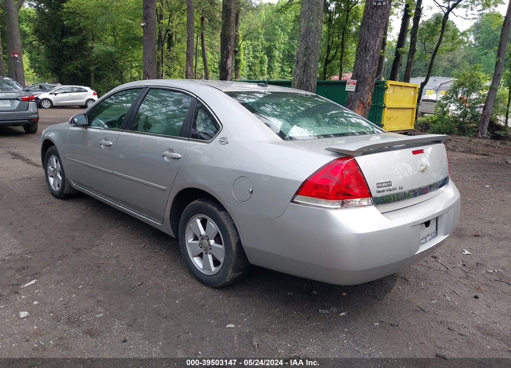 2006 CHEVROLET IMPALA LT VIN: 2G1WT58KX69104300