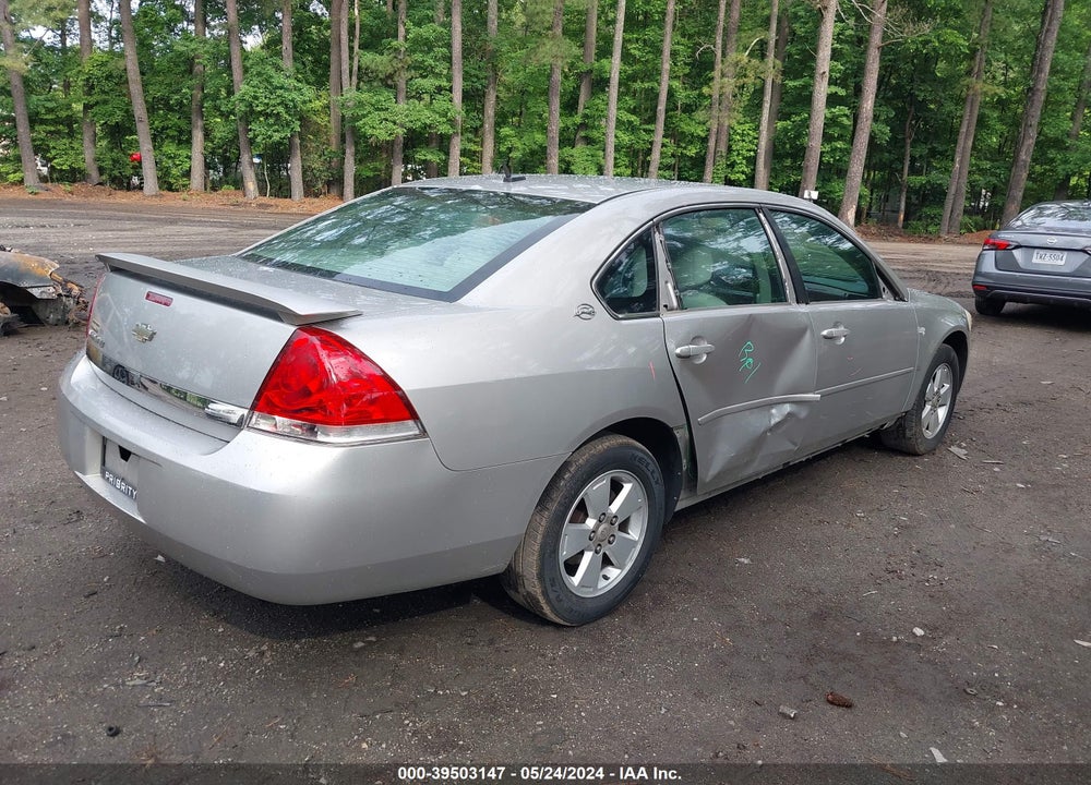 2006 CHEVROLET IMPALA LT VIN: 2G1WT58KX69104300