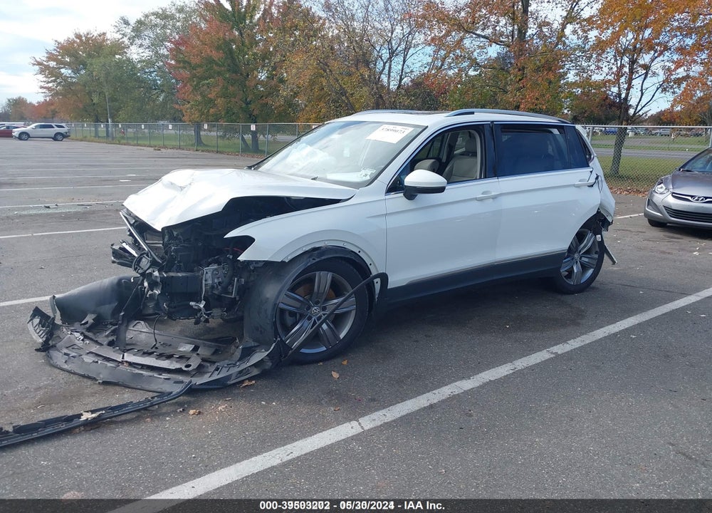 2021 VOLKSWAGEN TIGUAN 2.0T SE/2.0T SE R-LINE BLACK/2.0T SEL VIN: 3VV2B7AX6MM082442