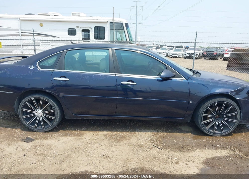 2008 CHEVROLET IMPALA LTZ VIN: 2G1WU583389249235
