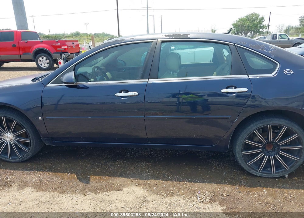 2008 CHEVROLET IMPALA LTZ VIN: 2G1WU583389249235