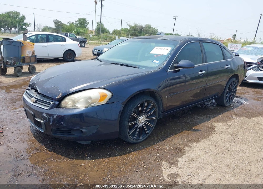 2008 CHEVROLET IMPALA LTZ VIN: 2G1WU583389249235