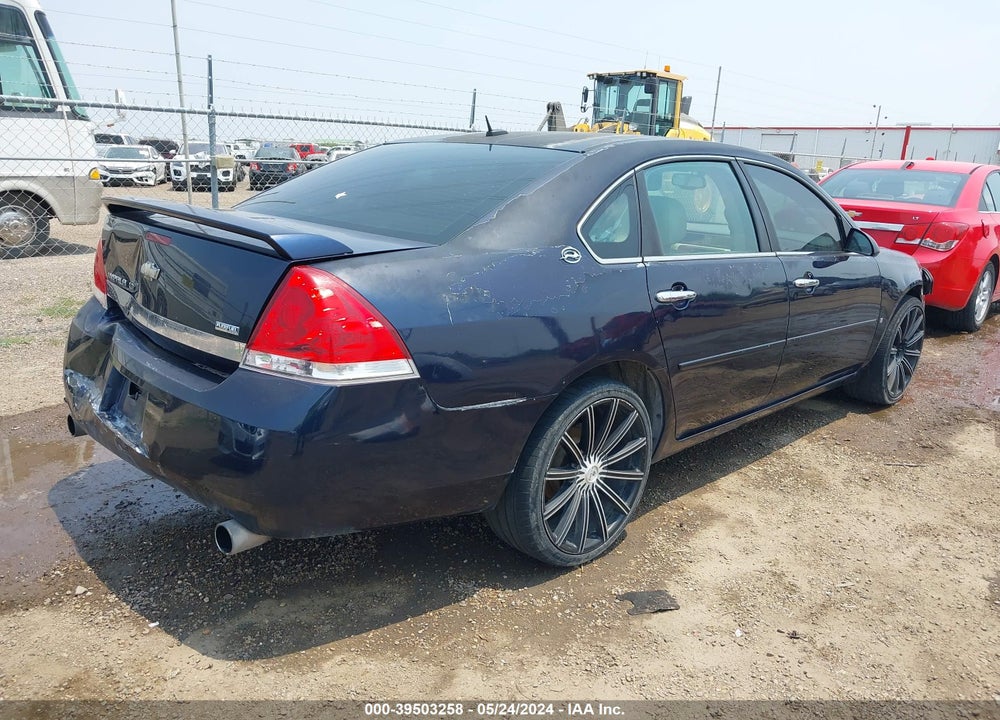 2008 CHEVROLET IMPALA LTZ VIN: 2G1WU583389249235