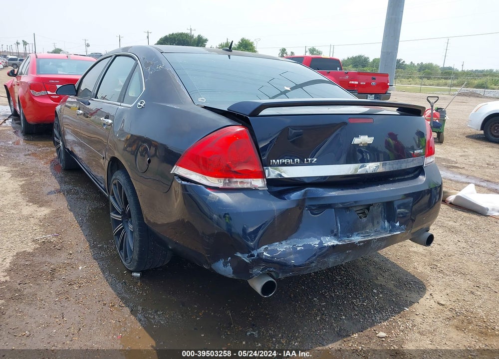 2008 CHEVROLET IMPALA LTZ VIN: 2G1WU583389249235