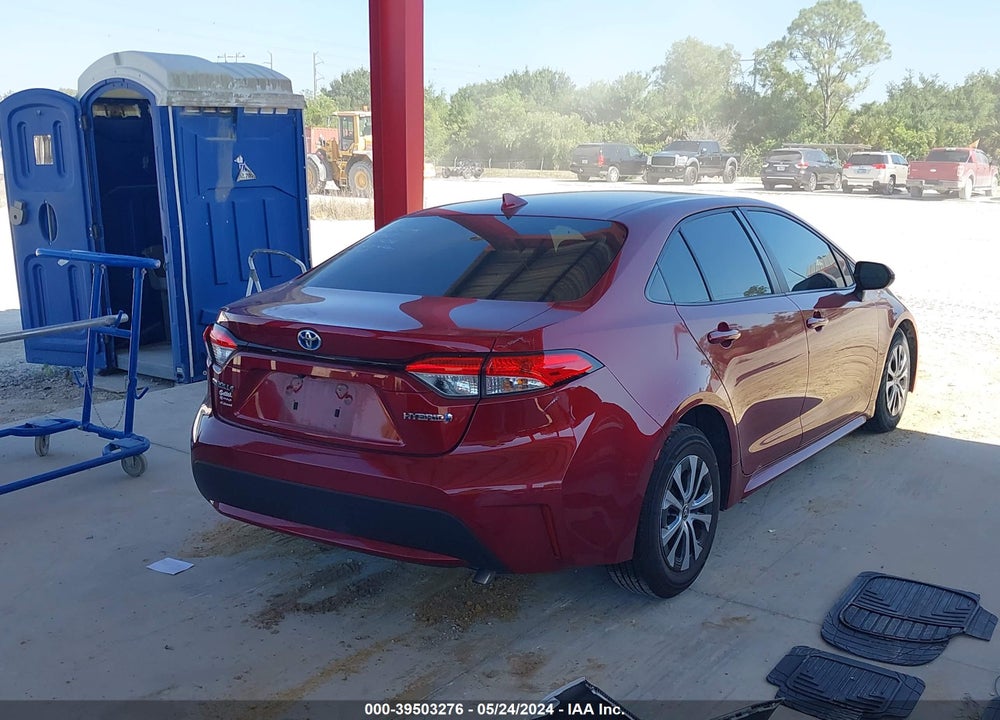 2022 TOYOTA COROLLA HYBRID LE VIN: JTDEAMDE2NJ049668