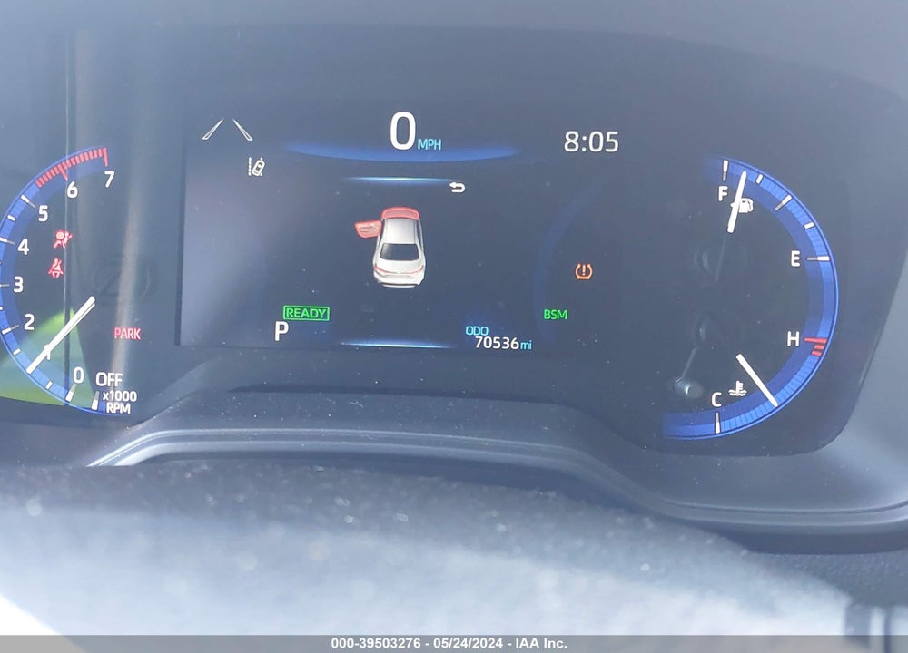 2022 TOYOTA COROLLA HYBRID LE VIN: JTDEAMDE2NJ049668