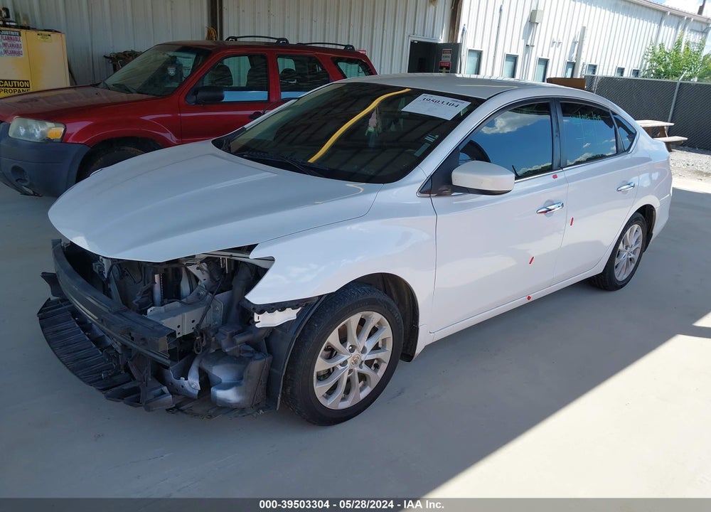 2018 NISSAN SENTRA SV VIN: 3N1AB7AP3JL660091