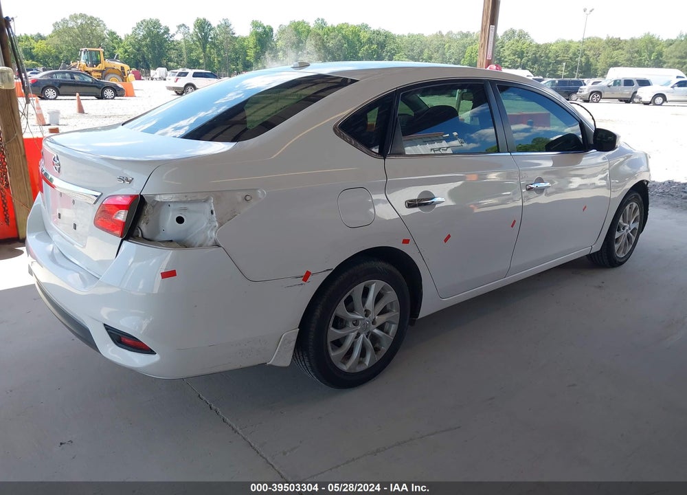 2018 NISSAN SENTRA SV VIN: 3N1AB7AP3JL660091
