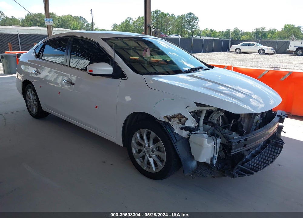 2018 NISSAN SENTRA SV VIN: 3N1AB7AP3JL660091
