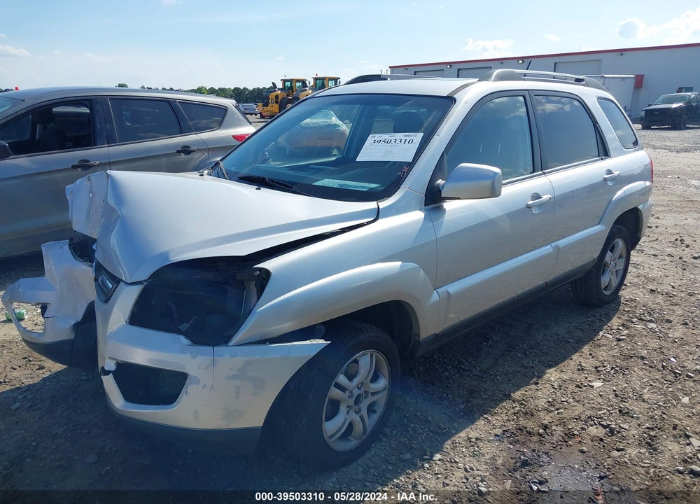 2009 KIA SPORTAGE EX V6 VIN: KNDJF723897626631