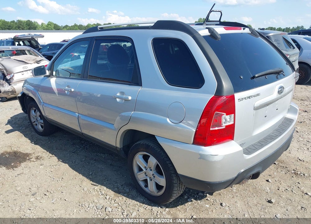 2009 KIA SPORTAGE EX V6 VIN: KNDJF723897626631