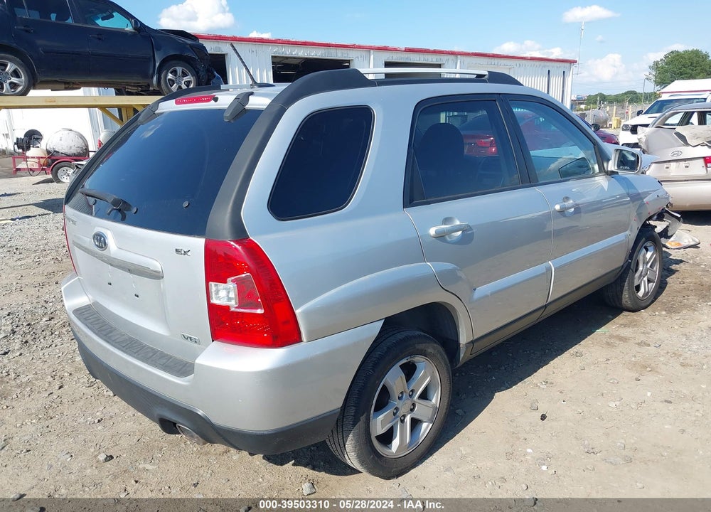 2009 KIA SPORTAGE EX V6 VIN: KNDJF723897626631
