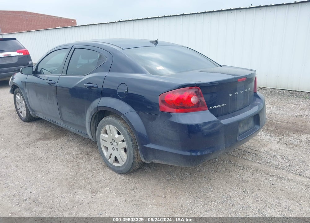 2014 DODGE AVENGER SE VIN: 1C3CDZAB7EN232454
