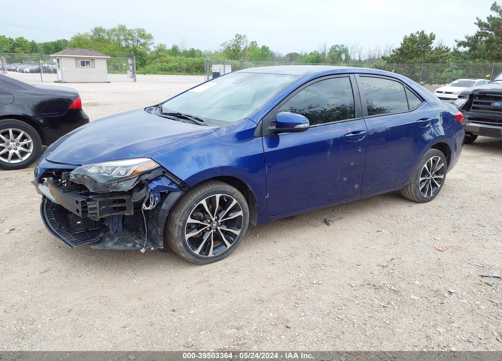 2017 TOYOTA COROLLA SE VIN: 2T1BURHE1HC802091