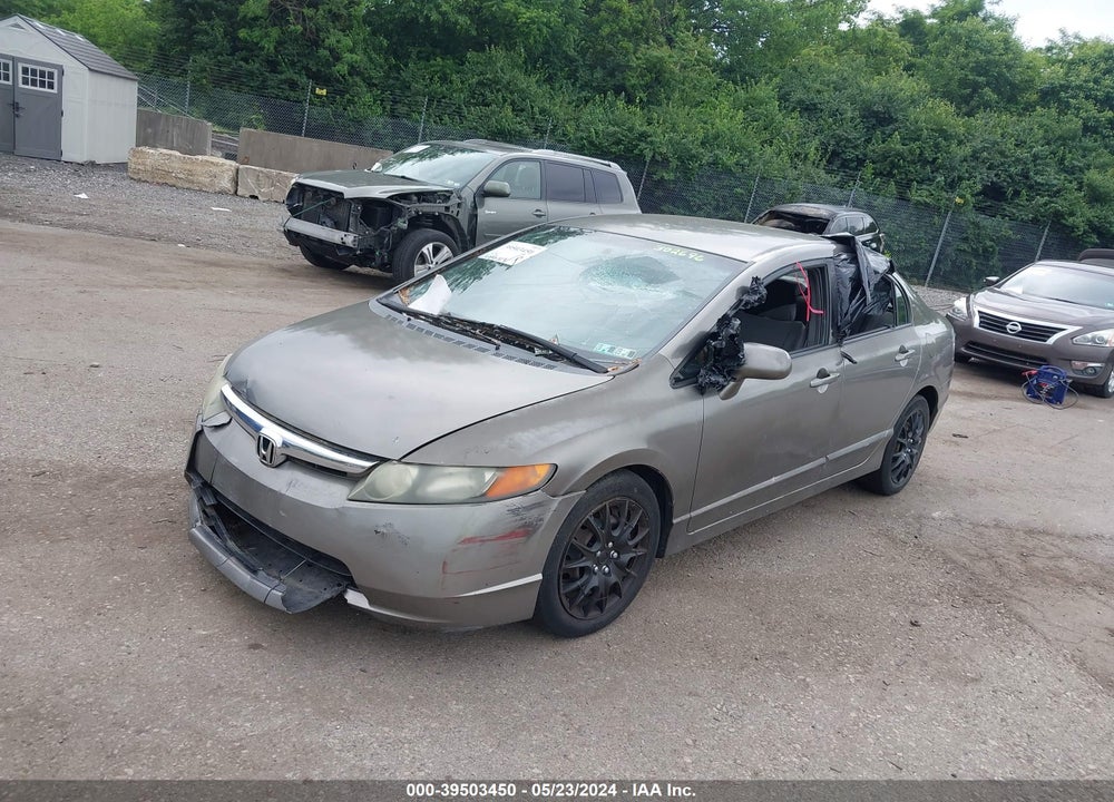 2007 HONDA CIVIC VIN: 2HGFA16557H302696