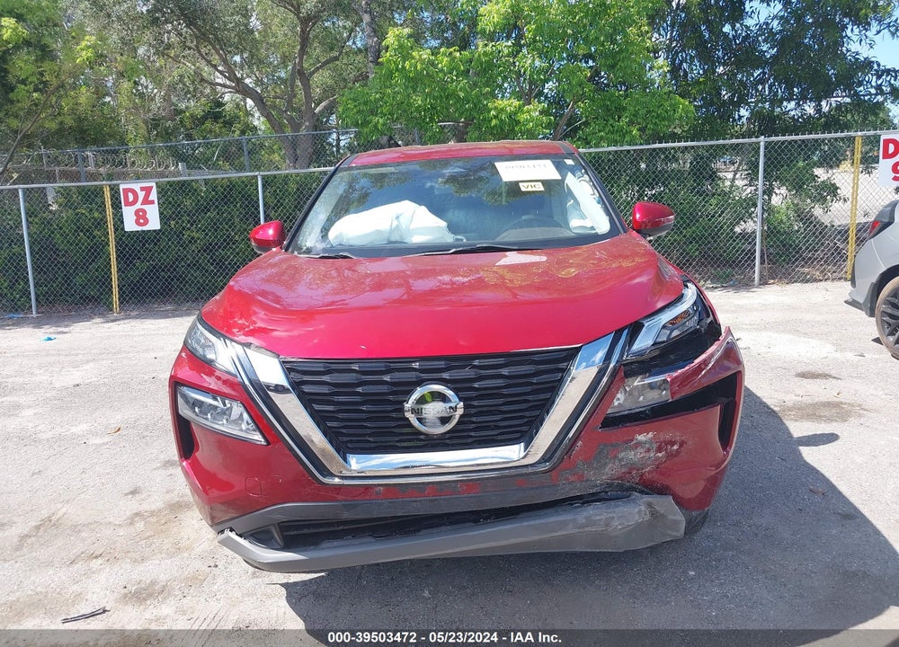 2021 NISSAN ROGUE SV FWD VIN: JN8AT3BA0MW007637