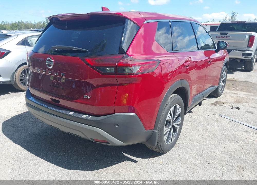 2021 NISSAN ROGUE SV FWD VIN: JN8AT3BA0MW007637