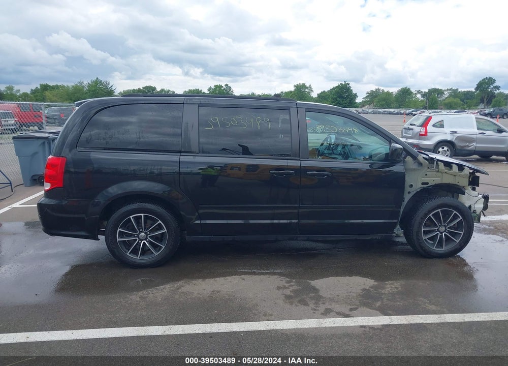 2017 DODGE GRAND CARAVAN GT VIN: 2C4RDGEG7HR595845