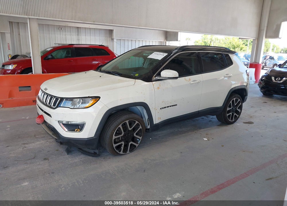2018 JEEP COMPASS LIMITED 4X4 VIN: 3C4NJDCB5JT342765