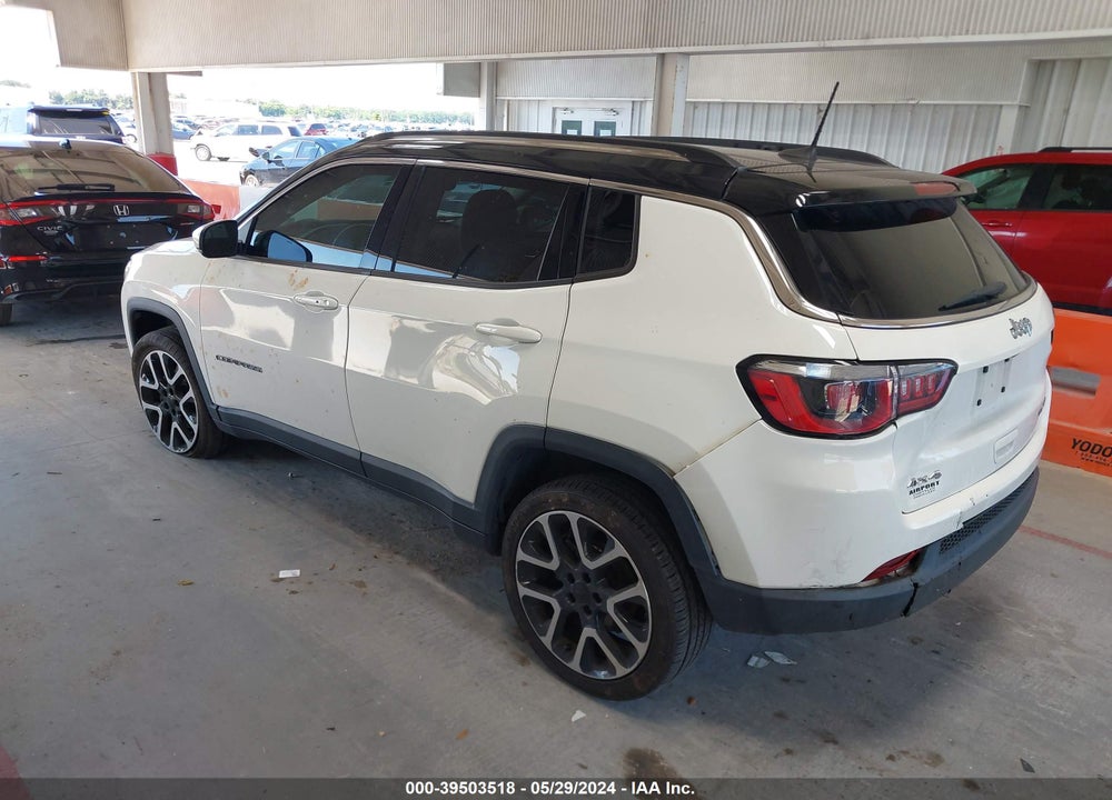 2018 JEEP COMPASS LIMITED 4X4 VIN: 3C4NJDCB5JT342765