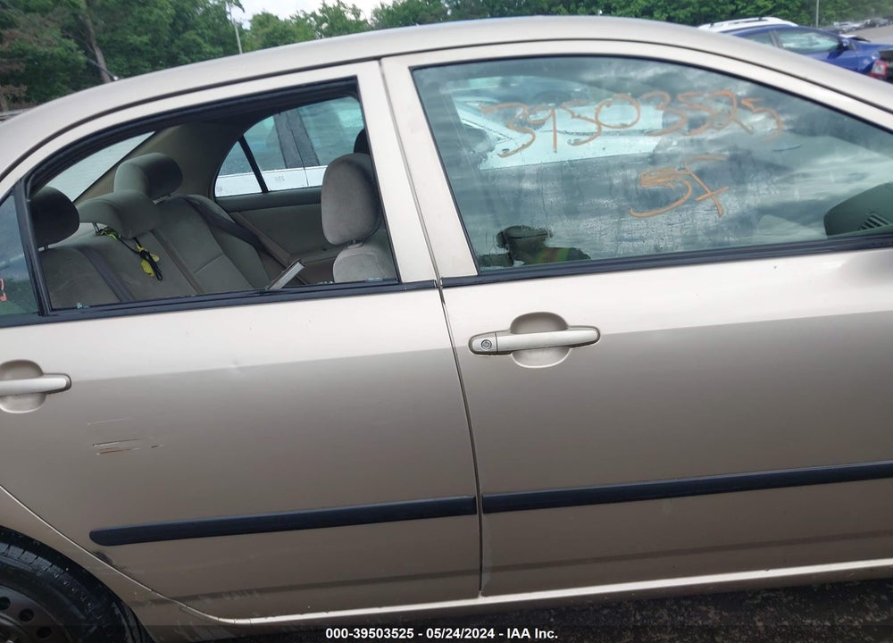2005 TOYOTA COROLLA CE VIN: 2T1BR32E65C506485