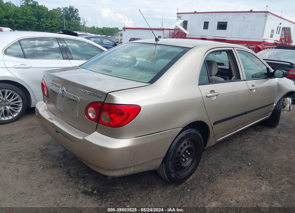 2005 TOYOTA COROLLA CE VIN: 2T1BR32E65C506485