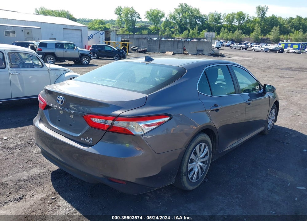 2019 TOYOTA CAMRY HYBRID LE VIN: 4T1B31HK3KU509924