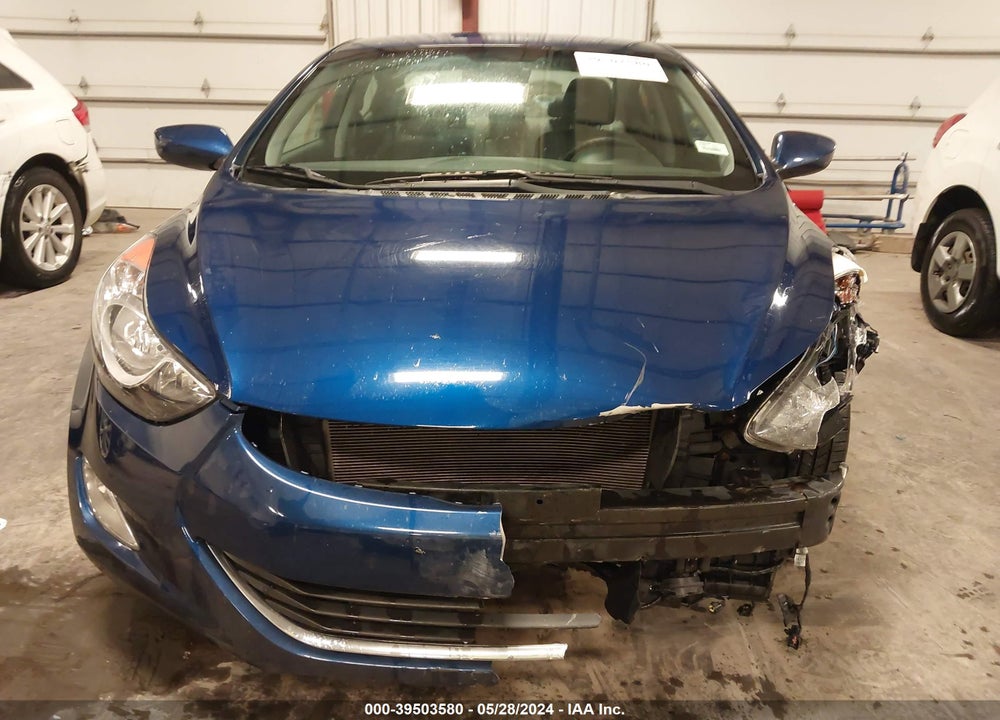 2013 HYUNDAI ELANTRA GLS VIN: KMHDH4AEXDU617461