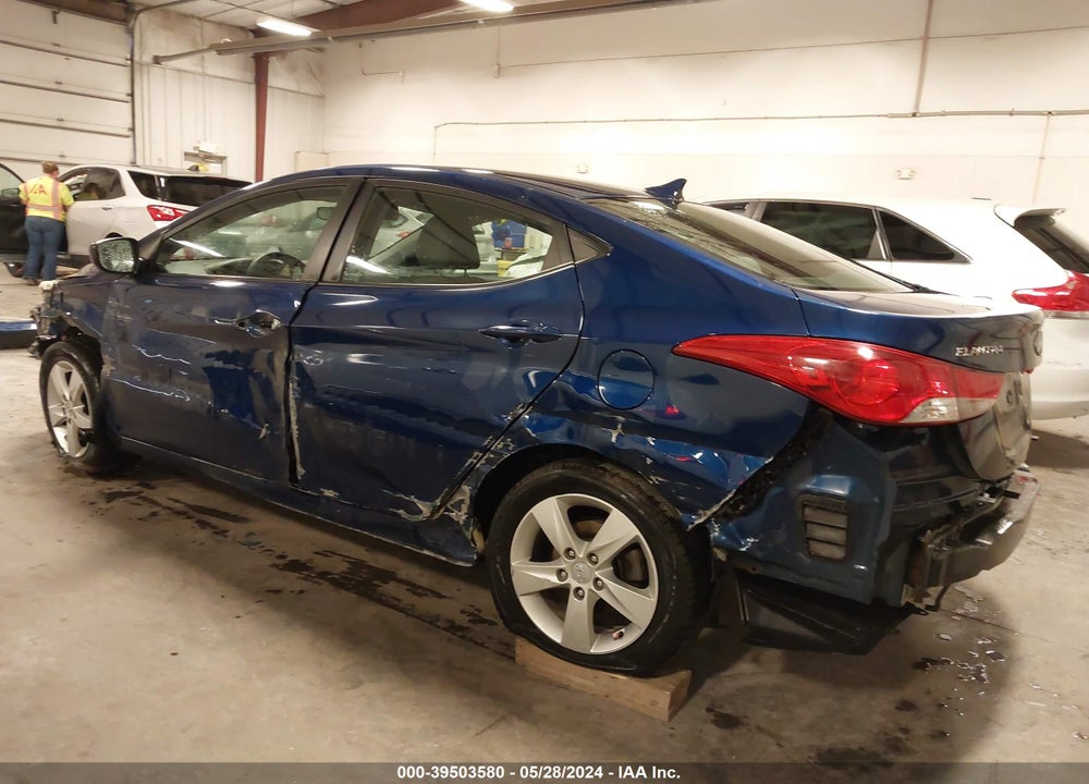 2013 HYUNDAI ELANTRA GLS VIN: KMHDH4AEXDU617461