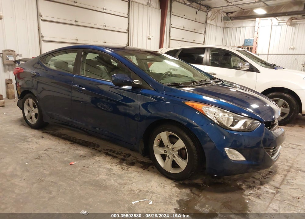 2013 HYUNDAI ELANTRA GLS VIN: KMHDH4AEXDU617461