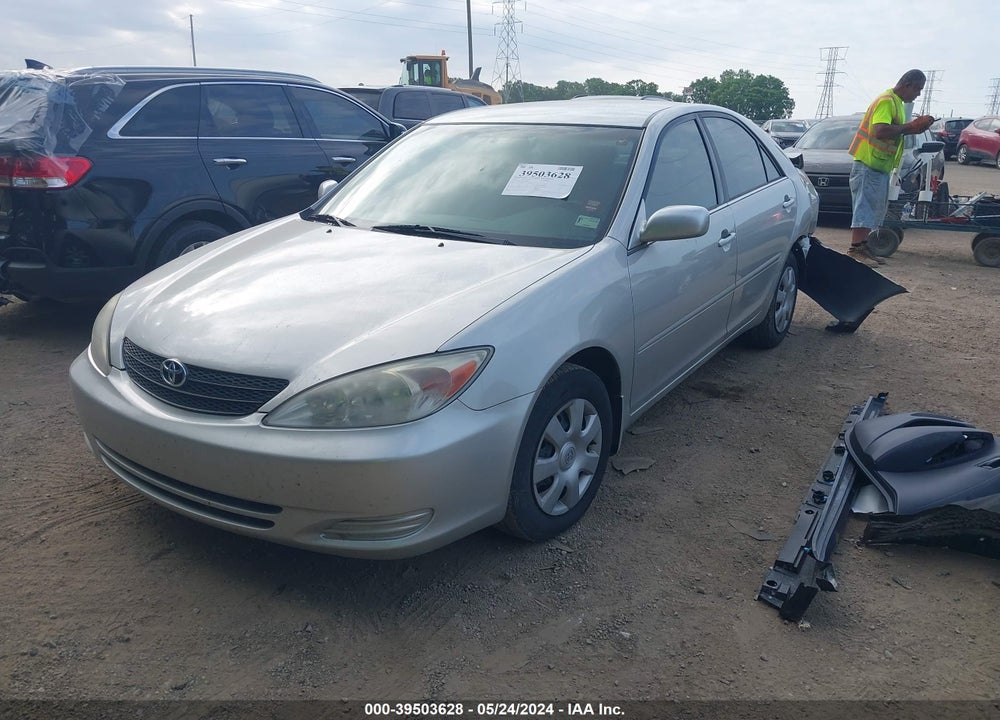 2004 TOYOTA CAMRY LE VIN: 4T1BE32K54U918007