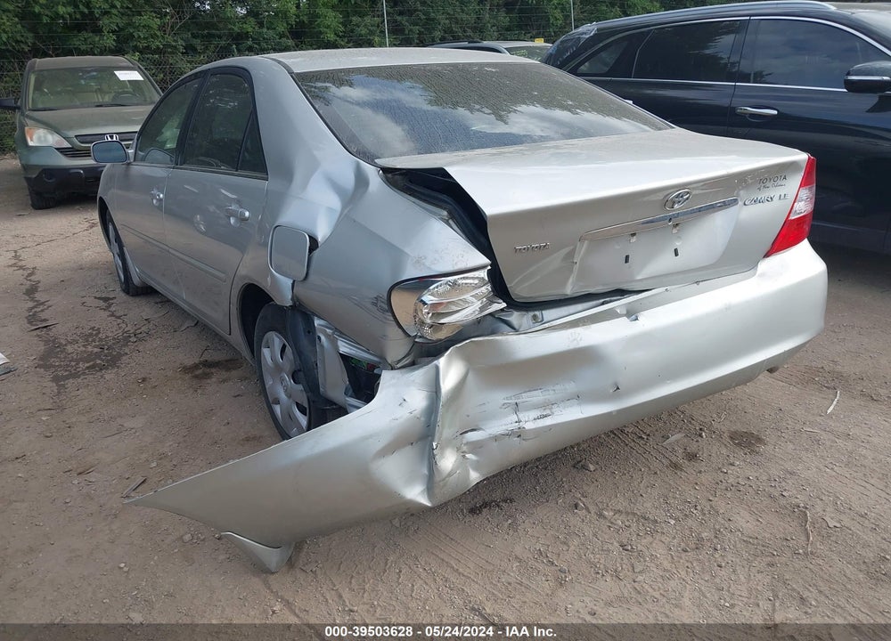2004 TOYOTA CAMRY LE VIN: 4T1BE32K54U918007