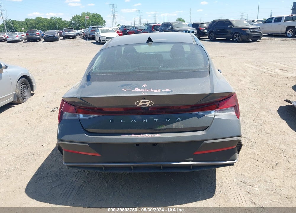2024 HYUNDAI ELANTRA SEL VIN: KMHLM4DG1RU659884